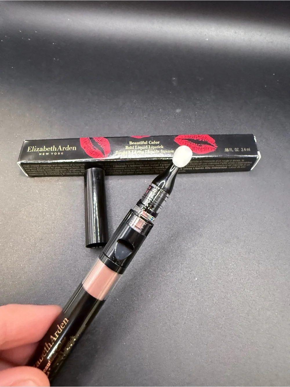 Elizabeth Arden Liquid Lipstick — Daring Beige 02 (nude beige)